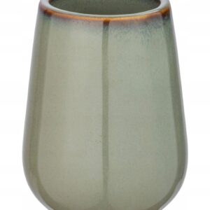 KUBEK ŁAZIENKOWY zielony ceramiczny SIRMIONE WENKO zestaw 4 szt