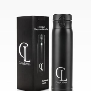 Bidon, termos 500 ml czarny